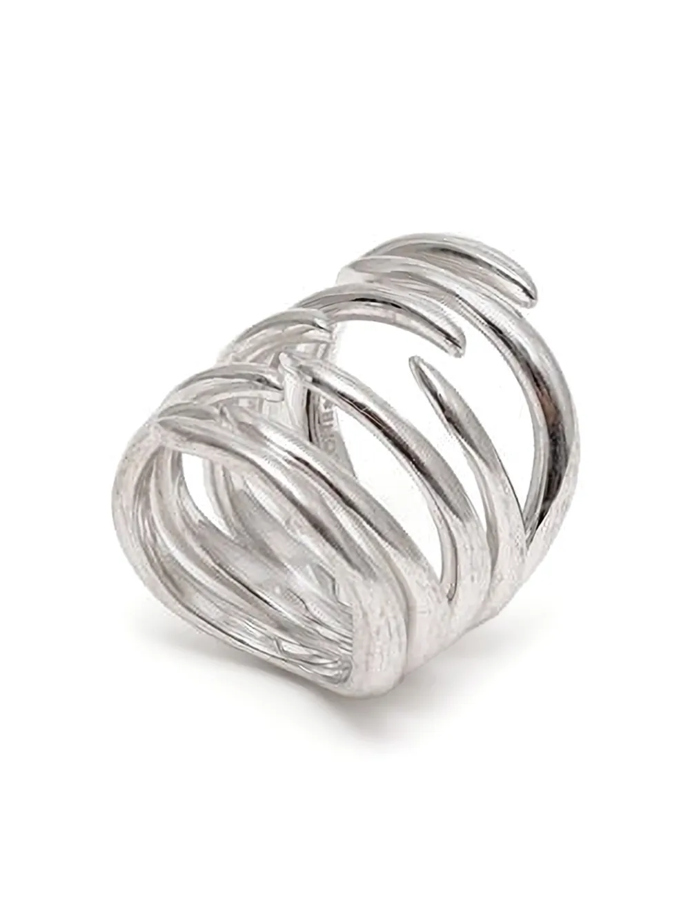 Многополосное кольцо Panconesi, серебряный 
Многополосное кольцо Panconesi, серебряный