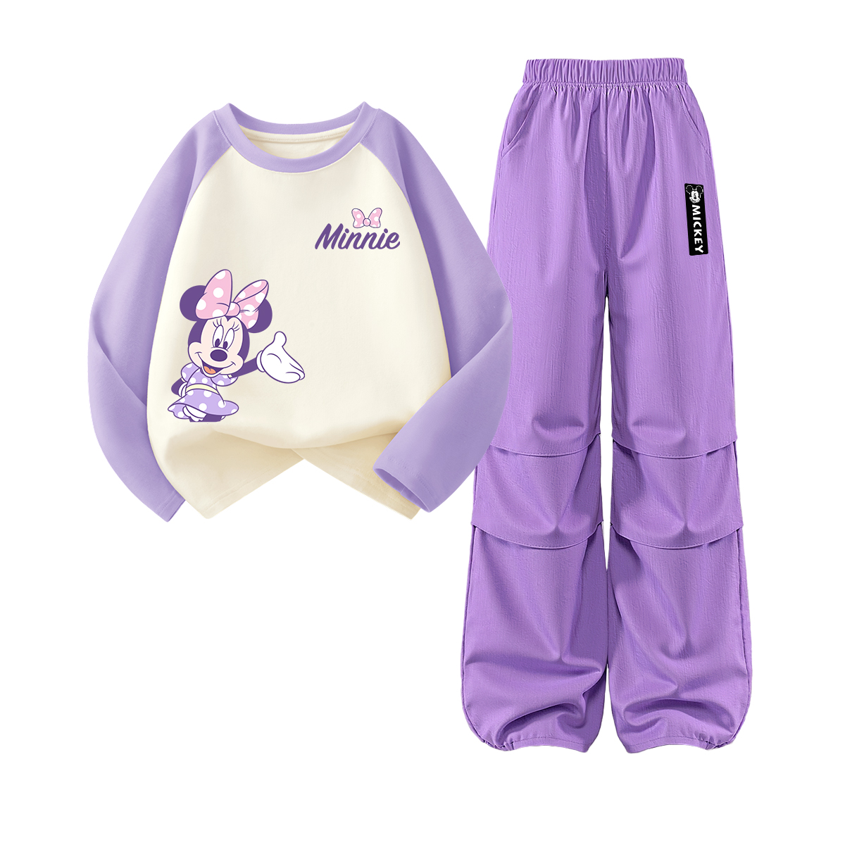 Детская повседневная спортивная одежда Disney, фиолетовый
Детская повседневная спортивная одежда Disney, фиолетовый
