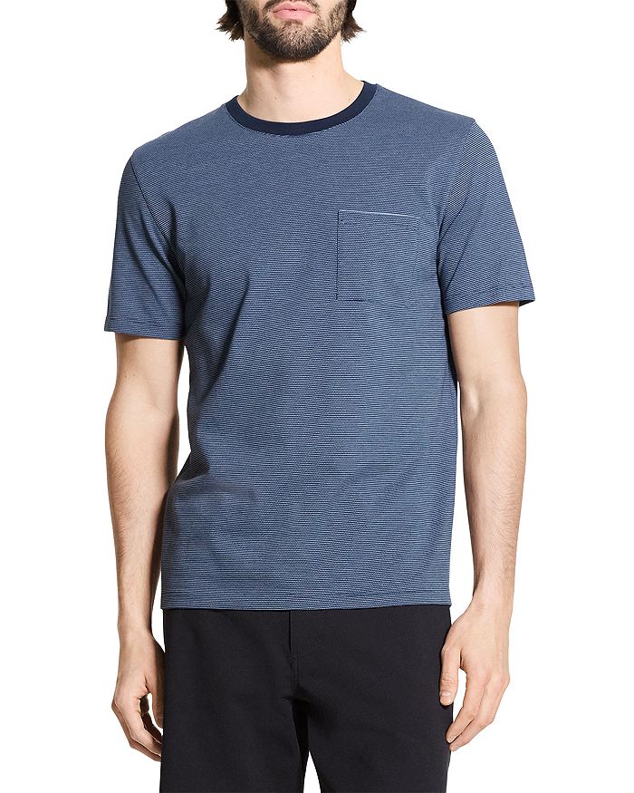 Пике футболка с круглым вырезом Theory, синий
Пике футболка с круглым вырезом Theory, синий