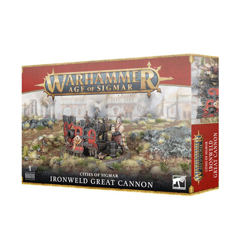 Фигурки Cities Of Sigmar: Ironweld Great Cannon Games Workshop
Фигурки Cities Of Sigmar: Ironweld Great Cannon Games Workshop