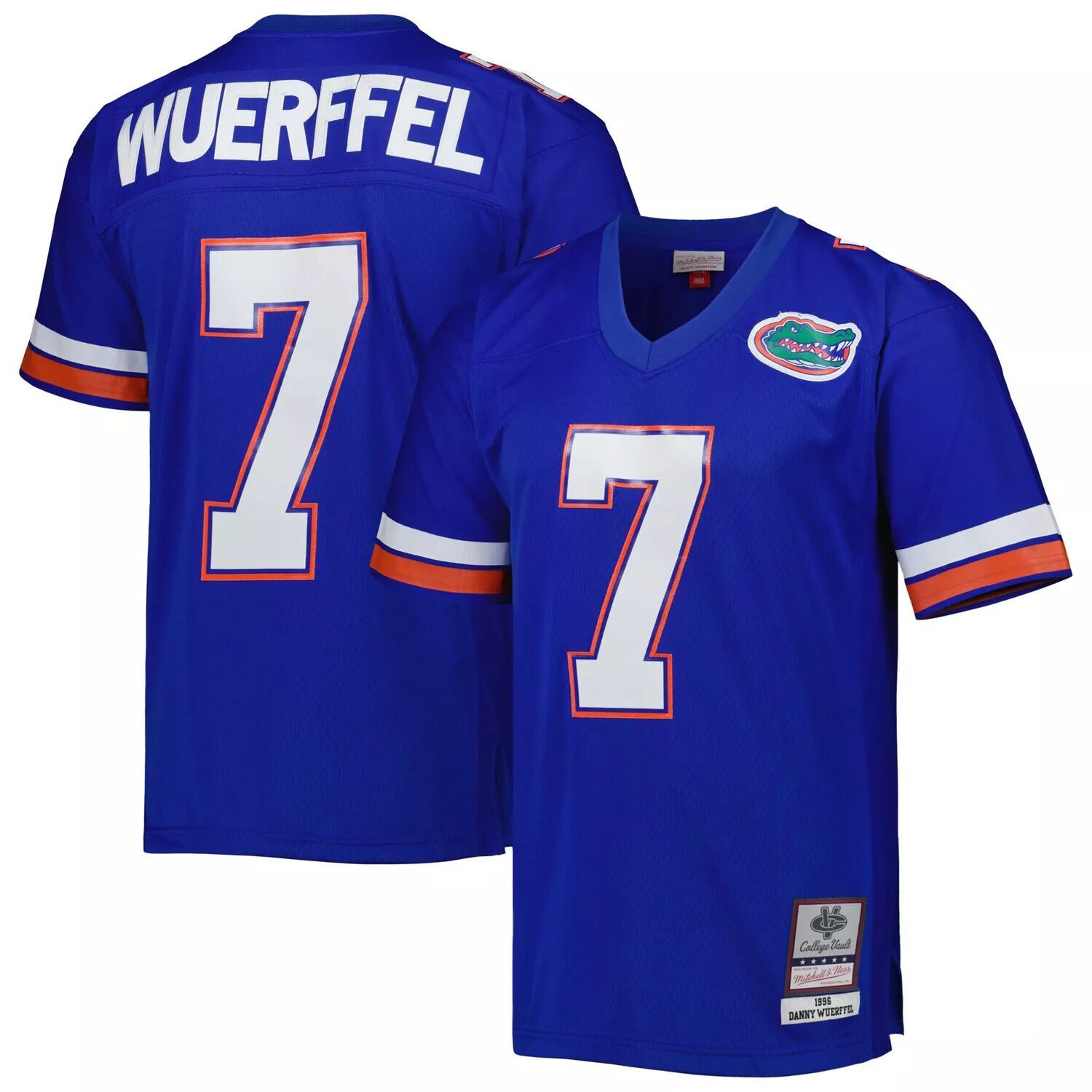 Мужская майка Mitchell & Ness Danny Wuerffel Royal Florida Gators Legacy
Мужская майка Mitchell & Ness Danny Wuerffel Royal Florida Gators Legacy