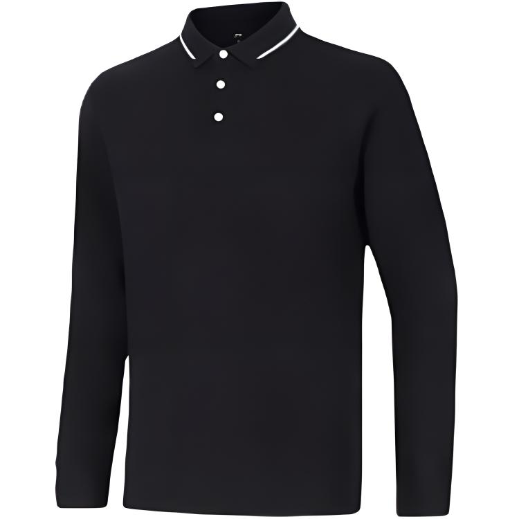 LINING Мужская черная поло, Черный, LINING Мужская черная поло
LINING Мужская черная поло, Черный, LINING Мужская черная поло