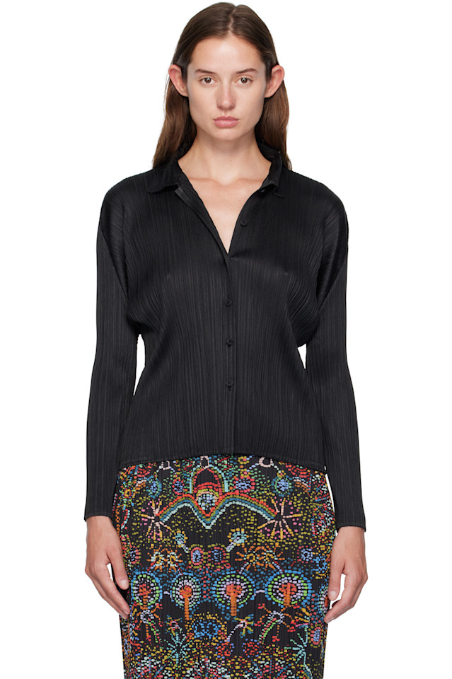 Базовая блузка Pleats Please Issey Miyake, черный
Базовая блузка Pleats Please Issey Miyake, черный