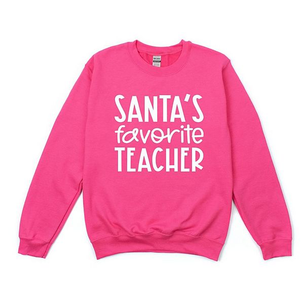 Свитшот Santa's favorite teacher Simply Sage Market, Raspberry
Свитшот Santa's favorite teacher Simply Sage Market, Raspberry