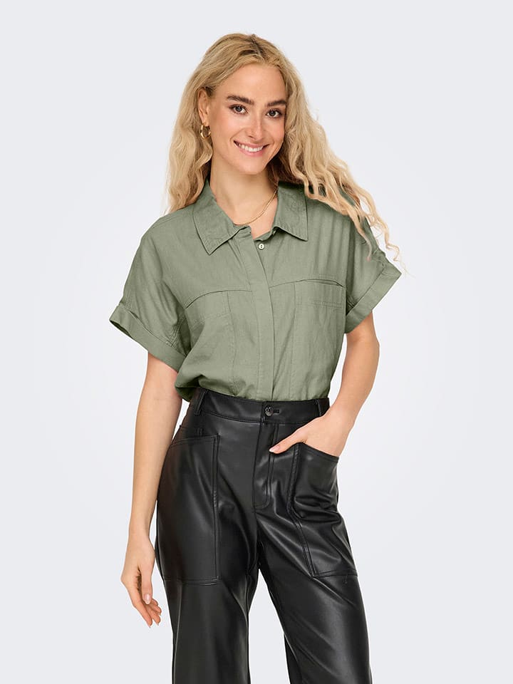 Блузка ONLY, хаки
Блузка ONLY, хаки