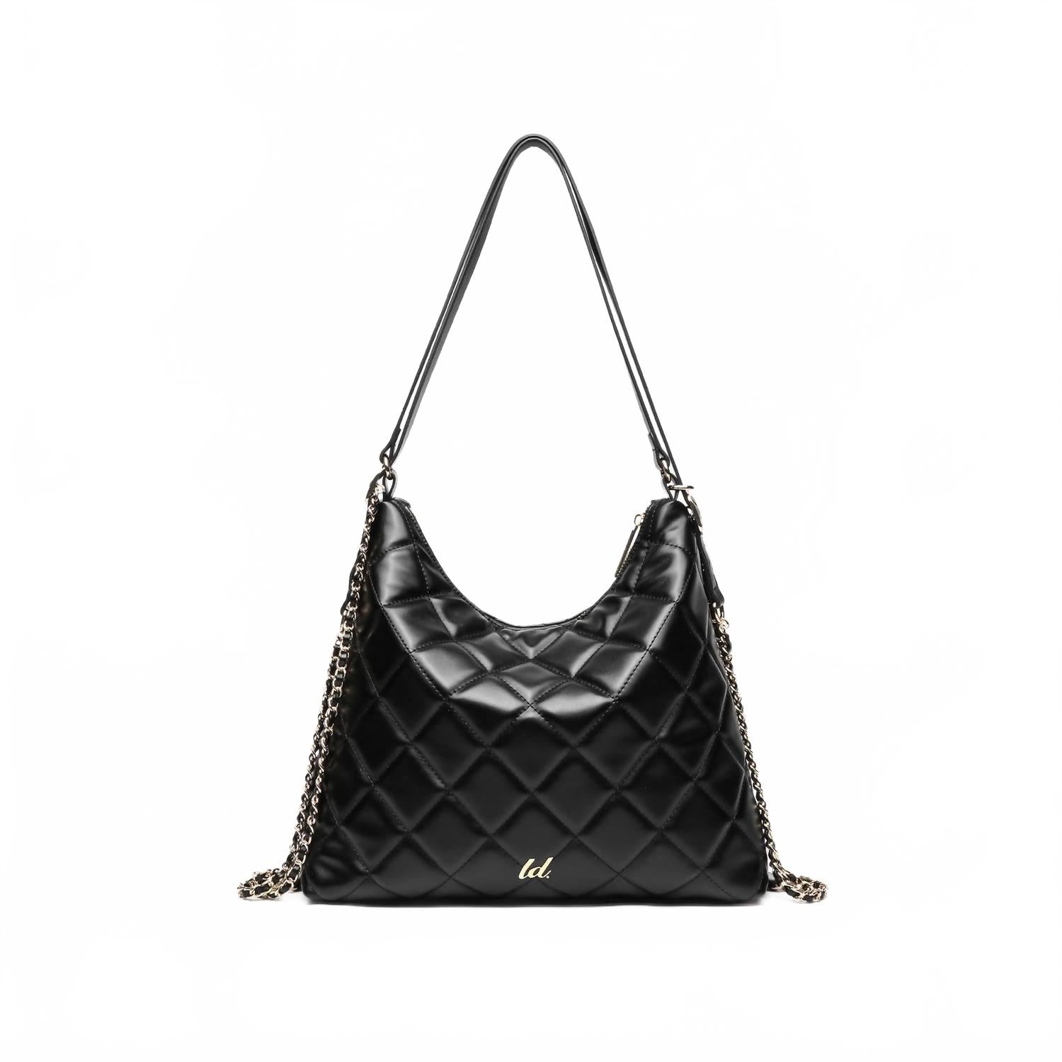 Женская стеганая сумка-трансформер из искусственной кожи черного цвета Like Dreams
Женская стеганая сумка-трансформер из искусственной кожи черного цвета Like Dreams