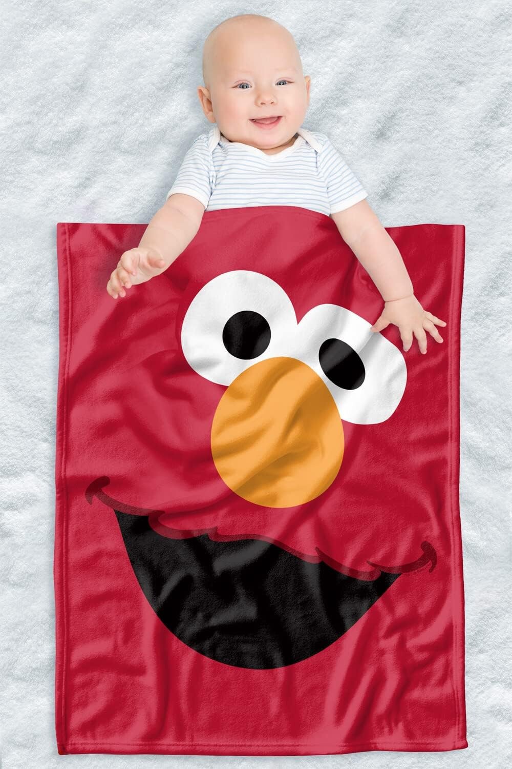 Легкое детское одеяло LOGOVISION «Улица Сезам», 30 x 40 дюймов, Elmo Face, унисекс, для младенцев, девочек и мальчиков., Elmo Face
Легкое детское одеяло LOGOVISION «Улица Сезам», 30 x 40 дюймов, Elmo Face, унисекс, для младенцев, девочек и мальчиков., Elmo Face
