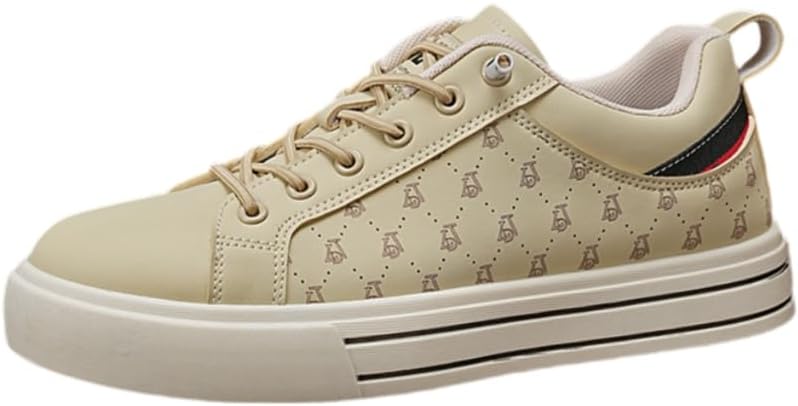 Мужские повседневные туфли больших размеров - удобные спортивные кроссовки с мягкой подошвой, подходящие для повседневной носки, стильного и простого дизайна Hoalox, бежевый
Мужские повседневные туфли больших размеров - удобные спортивные кроссовки с мягкой подошвой, подходящие для повседневной носки, стильного и простого дизайна Hoalox, бежевый