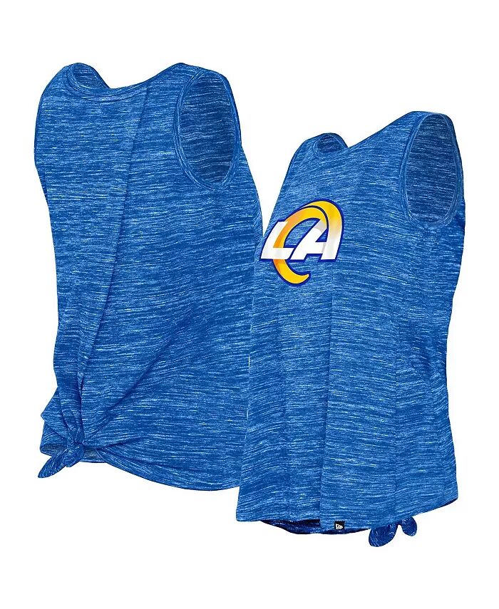 Женская майка-топ Royal Los Angeles Rams Space Dye с завязками сзади New Era
Женская майка-топ Royal Los Angeles Rams Space Dye с завязками сзади New Era