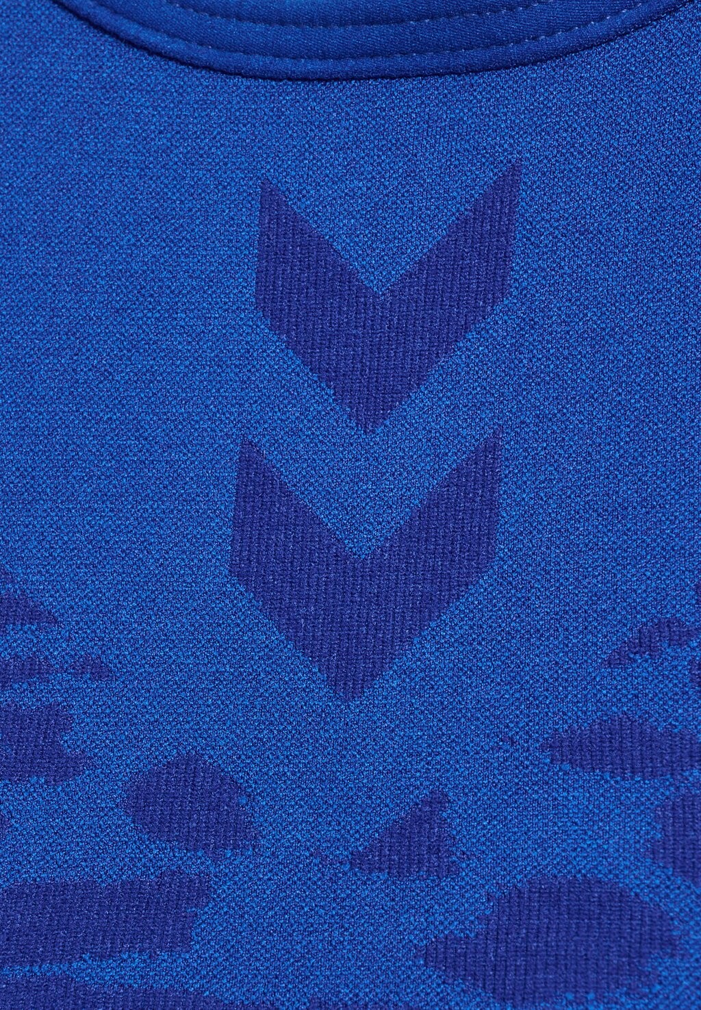 Спортивный бюстгальтер с легкой поддержкой LEO SEAMLESS Hummel, синий 
Спортивный бюстгальтер с легкой поддержкой LEO SEAMLESS Hummel, синий