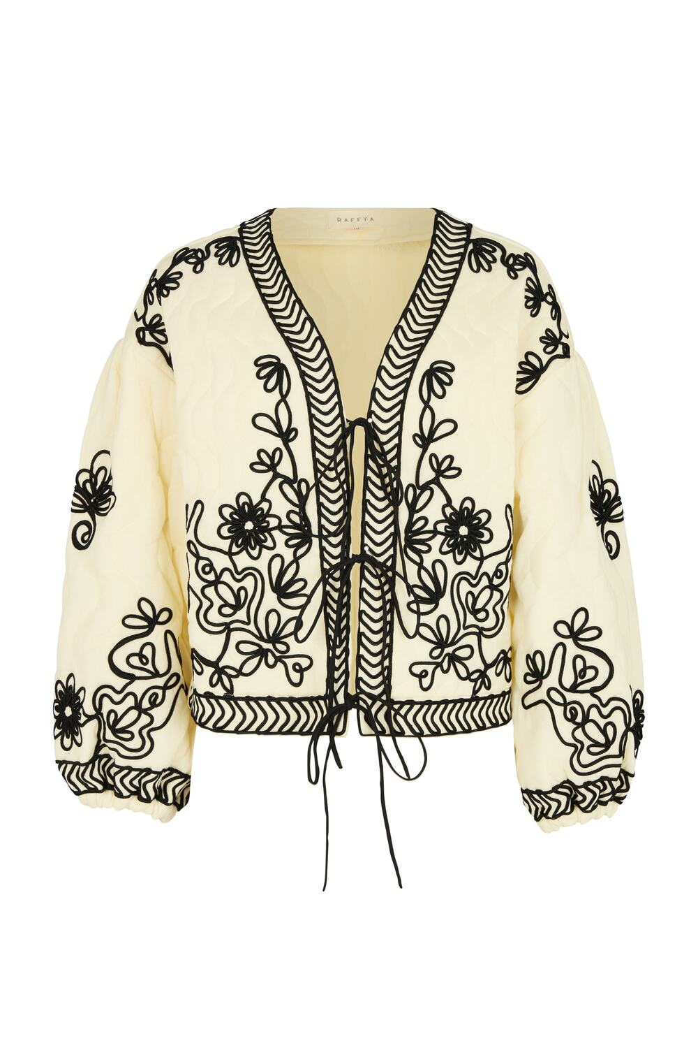 RAFFYA Болеро 'Felicity Palm' в бежевом цвете
RAFFYA Болеро 'Felicity Palm' в бежевом цвете