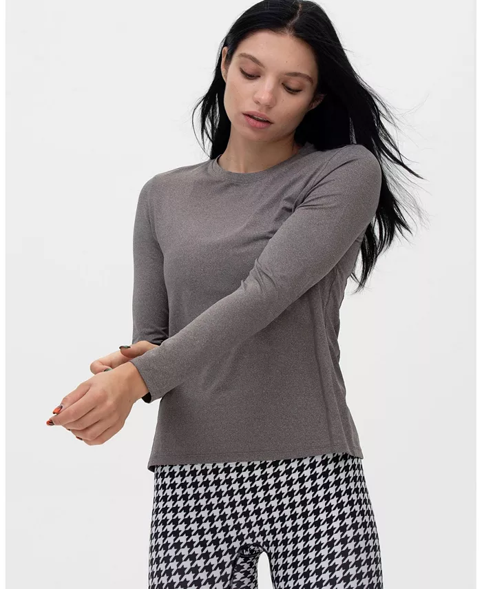 Женский компрессионный топ с длинным рукавом для тренировок Rebody Active, коричневый
Женский компрессионный топ с длинным рукавом для тренировок Rebody Active, коричневый