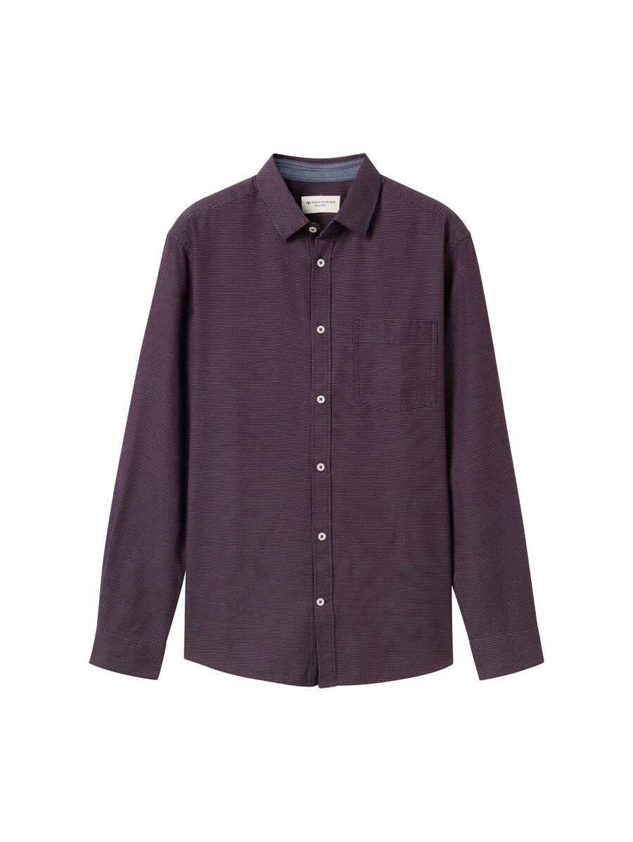 Повседневная рубашка TOM TAILOR Regular fit Button Up Shirt, темно-фиолетовый
Повседневная рубашка TOM TAILOR Regular fit Button Up Shirt, темно-фиолетовый