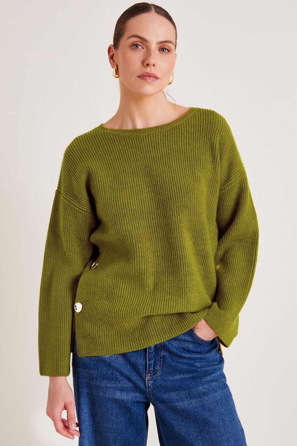 Люси длинный джемпер Monsoon, зеленый
Люси длинный джемпер Monsoon, зеленый