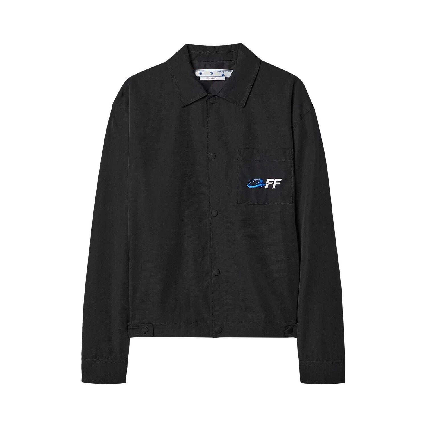 Куртка-рубашка Off-White Exact Opposite Черный/Белый
Куртка-рубашка Off-White Exact Opposite Черный/Белый