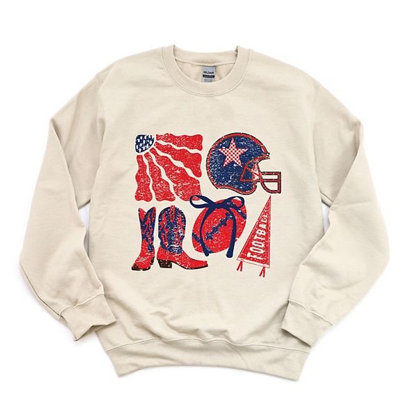 Футбольный флаг red and blue - женский свитшот Simply Sage Market, Dust
Футбольный флаг red and blue - женский свитшот Simply Sage Market, Dust