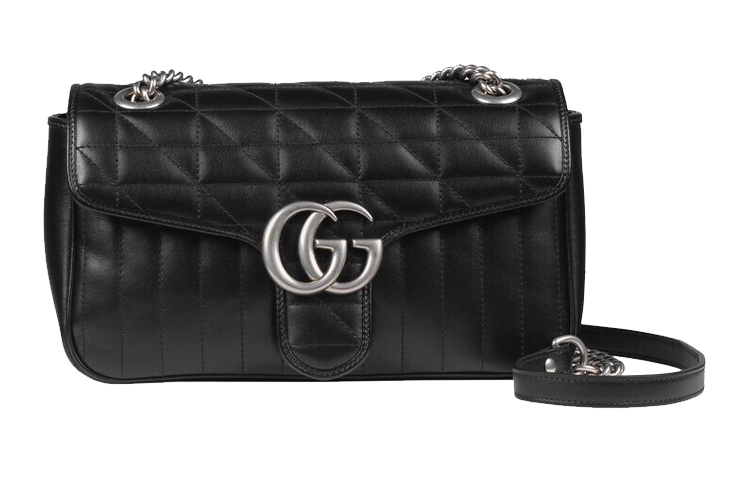 Кожаная плечевая сумка Marmont через плечо малого размера женская черная GUCCI
Кожаная плечевая сумка Marmont через плечо малого размера женская черная GUCCI