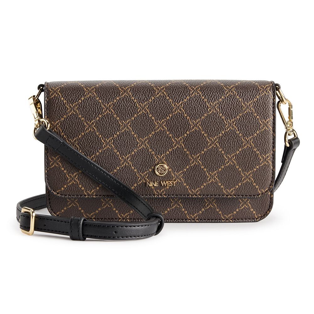 Кошелек для телефона Nine West Lockup через плечо, цвет Brown Black
Кошелек для телефона Nine West Lockup через плечо, цвет Brown Black