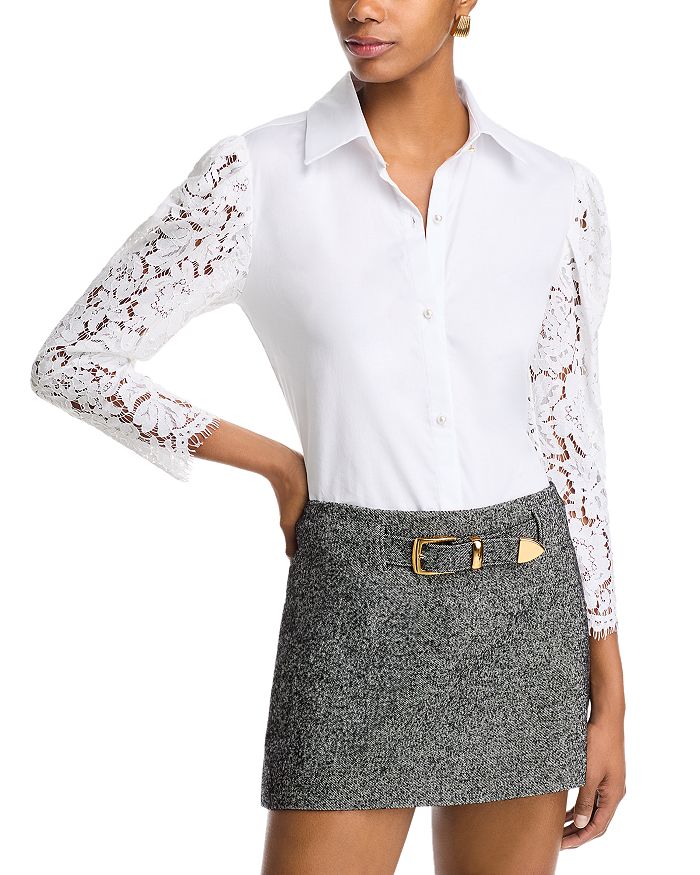 Кружевная комбинированная рубашка Pamela Generation Love, белый
Кружевная комбинированная рубашка Pamela Generation Love, белый