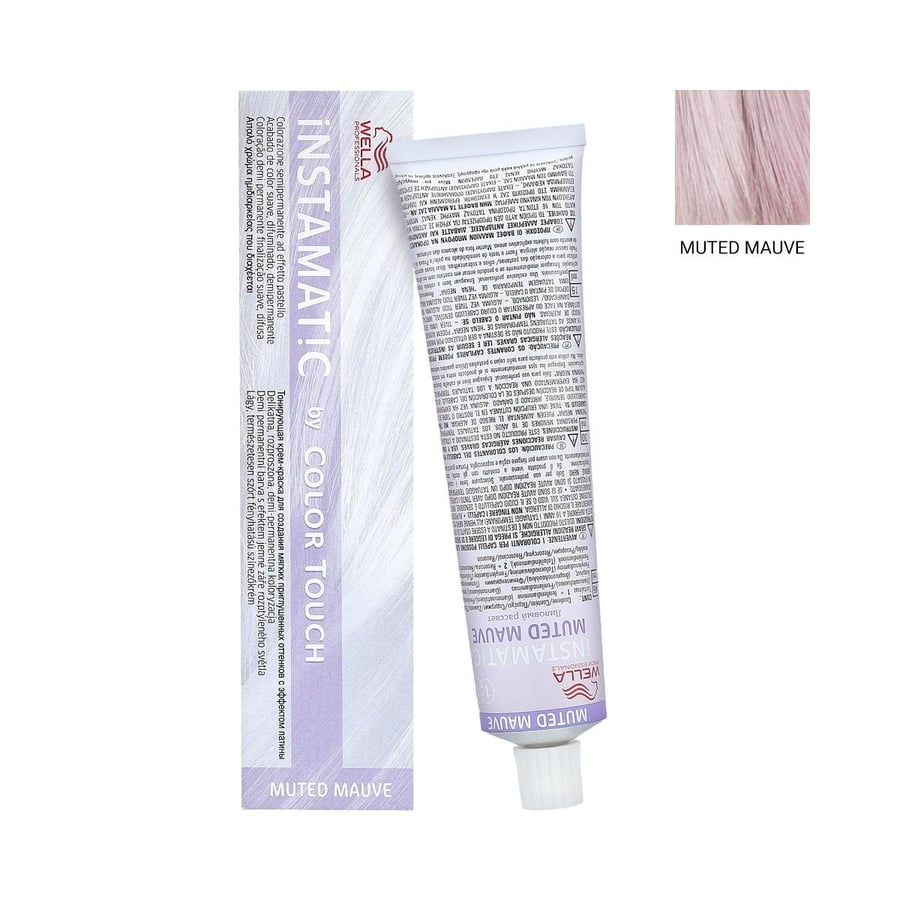 Wella Professionals, Color Touch Instamatic, краска для волос с матовым финишем (MUTED MAUVE), 60 мл
Wella Professionals, Color Touch Instamatic, краска для волос с матовым финишем (MUTED MAUVE), 60 мл