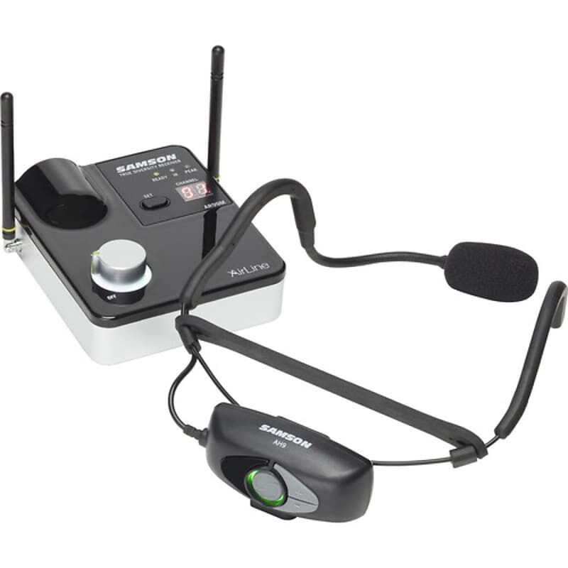 Микрофон Samson AirLine 99m AH9 Wireless Fitness Headset Microphone System (D Band)
Микрофон Samson AirLine 99m AH9 Wireless Fitness Headset Microphone System (D Band)
