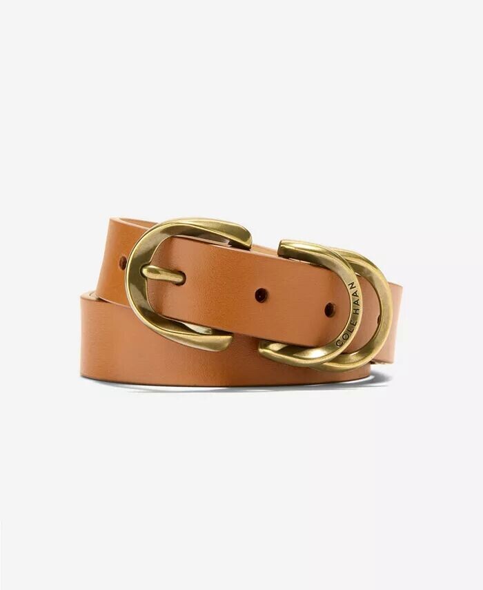 Женский ремень из натуральной кожи со скульптурной пряжкой и пряжкой Cole Haan, бежевый
Женский ремень из натуральной кожи со скульптурной пряжкой и пряжкой Cole Haan, бежевый