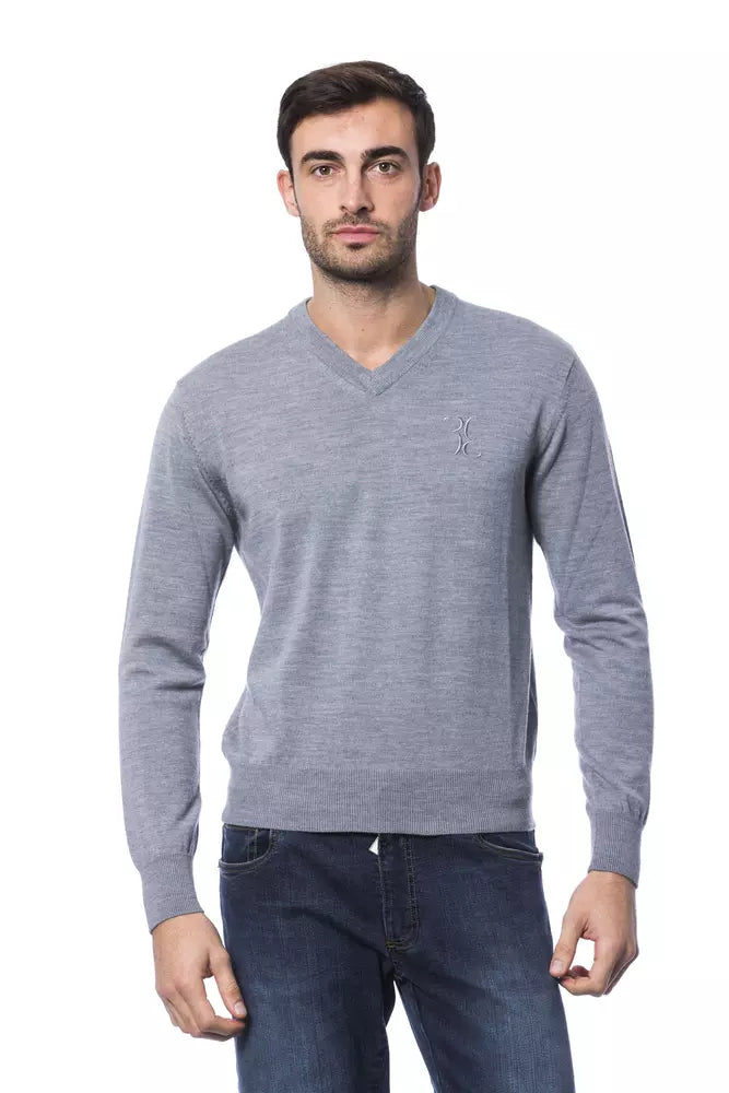 Свитер Billionaire Italian Couture из мериносовой шерсти для мужчин, серый
Свитер Billionaire Italian Couture из мериносовой шерсти для мужчин, серый