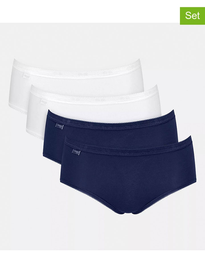 Трусы Sloggi, белый/темно-синий
Трусы Sloggi, белый/темно-синий