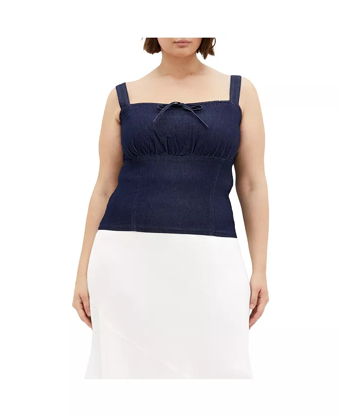 Джинсовый топ Abbie размера Plus CITY CHIC, синий
Джинсовый топ Abbie размера Plus CITY CHIC, синий