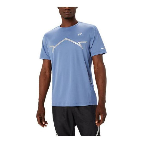Футболка lite show с коротким рукавом и логотипом Asics, голубой
Футболка lite show с коротким рукавом и логотипом Asics, голубой