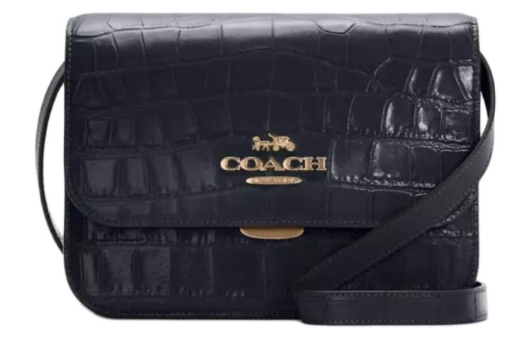 Сумка кроссбоди Brynn с крокодиловым принтом из кожи среднего размера для женщин темно-синий COACH
Сумка кроссбоди Brynn с крокодиловым принтом из кожи среднего размера для женщин темно-синий COACH