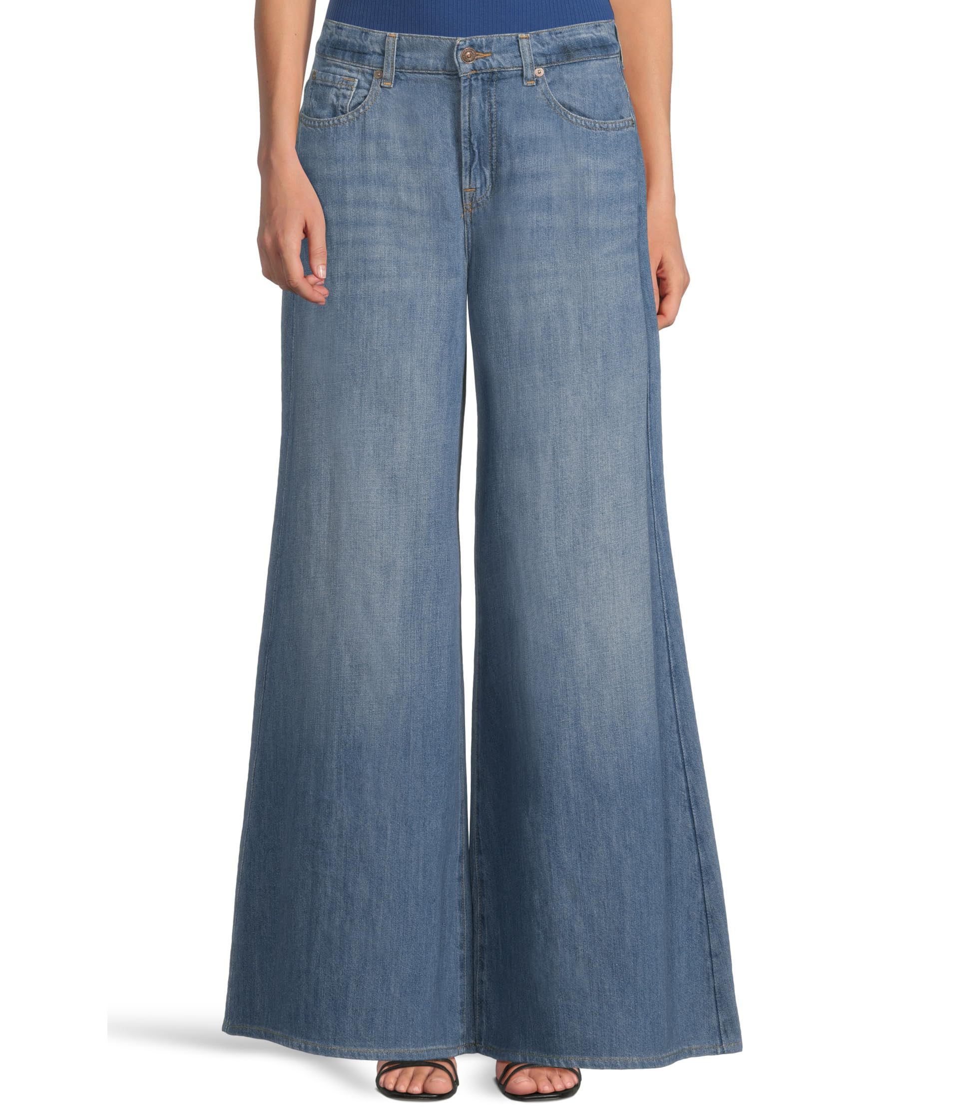 Джинсы 7 For All Mankind Willow Wide Crop, Phoenix 1
Джинсы 7 For All Mankind Willow Wide Crop, Phoenix 1