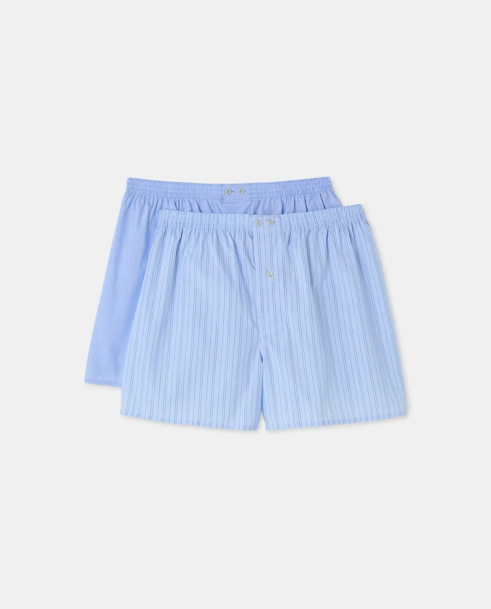 Упаковка из 2 трусов-боксеров из набивной ткани Emidio Tucci, голубой
Упаковка из 2 трусов-боксеров из набивной ткани Emidio Tucci, голубой