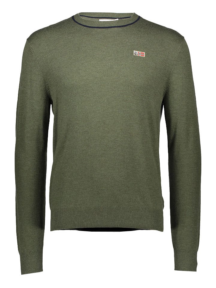 Пуловер Napapijri, хаки
Пуловер Napapijri, хаки