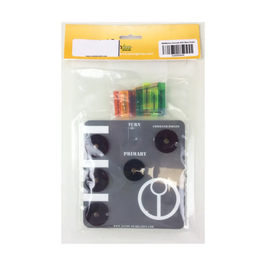 Консоль миссии — Новый порядок, Gaming Accessories - Warhammer 40K, Mission Console
Консоль миссии — Новый порядок, Gaming Accessories - Warhammer 40K, Mission Console