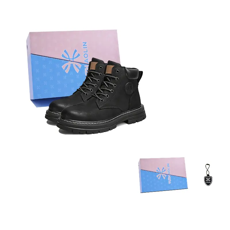 YUZHAOLIN Утепленные черные унисекс короткие ботинки Martin, цвет Black Fleece-Lined
YUZHAOLIN Утепленные черные унисекс короткие ботинки Martin, цвет Black Fleece-Lined