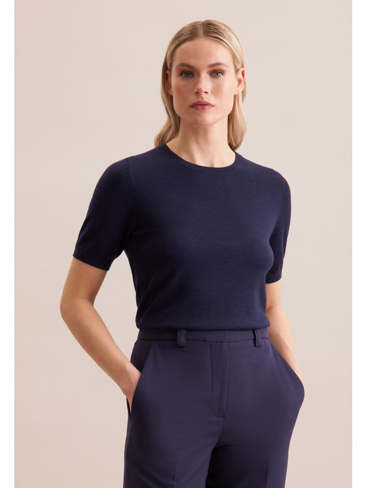 Пуловер Seidensticker, темно-синий
Пуловер Seidensticker, темно-синий