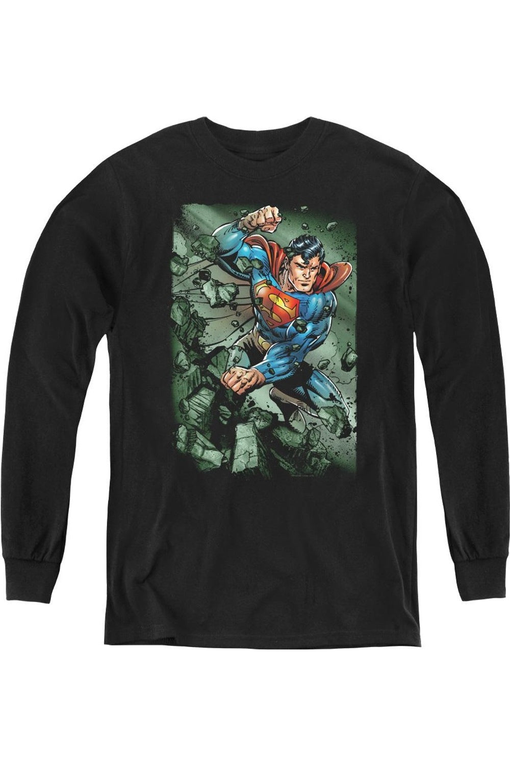 Супермен Неуязвимая Молодость Футболка с Длинным Рукавом Gildan, черный
Супермен Неуязвимая Молодость Футболка с Длинным Рукавом Gildan, черный
