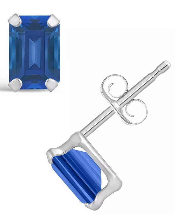 Серьги-Гвоздики с драгоценными камнями из 10-каратного белого золота Macy'S, sapphire
Серьги-Гвоздики с драгоценными камнями из 10-каратного белого золота Macy'S, sapphire