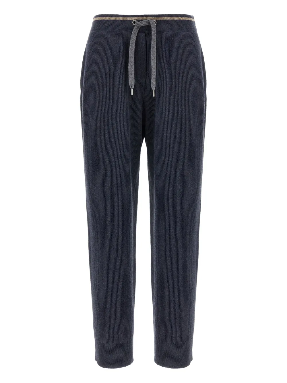 Спортивные брюки в рубчик с кулиской Brunello Cucinelli, синий
Спортивные брюки в рубчик с кулиской Brunello Cucinelli, синий