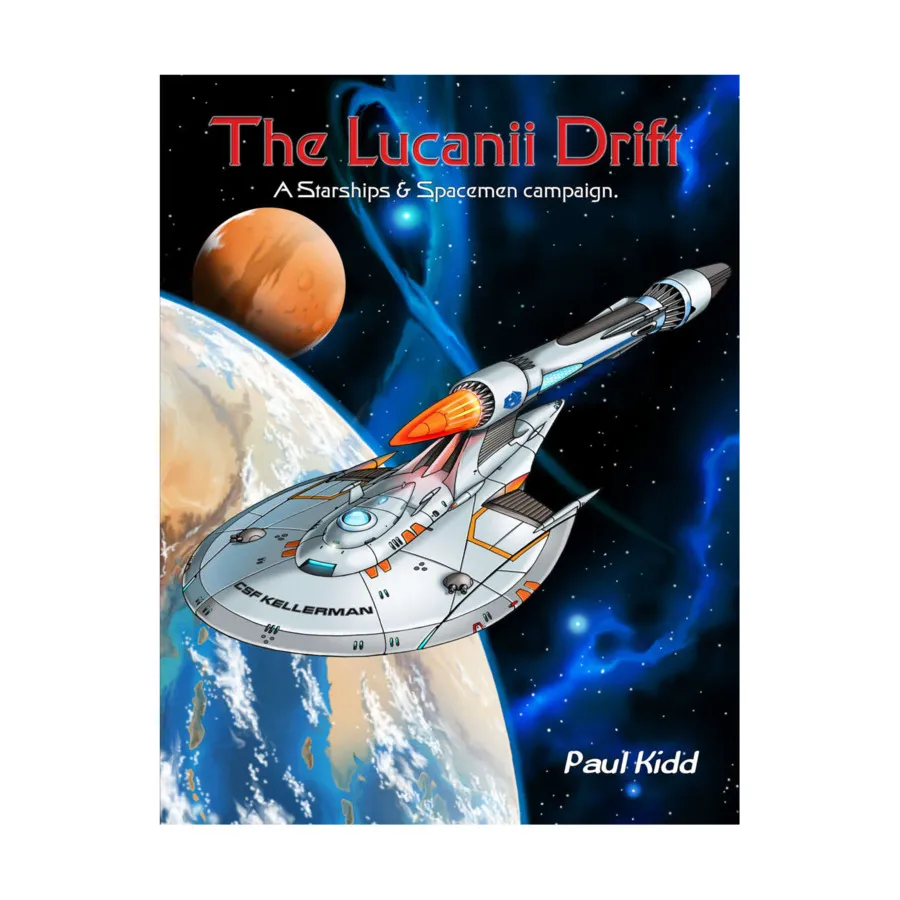 Lucanii, Drift (POD, Black & White), Starships & Spacemen (Kitsune Press), мягкая обложка
Lucanii, Drift (POD, Black & White), Starships & Spacemen (Kitsune Press), мягкая обложка