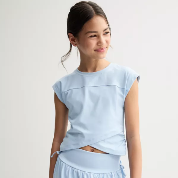 Спортивная футболка-тюльпан для девочек 7-16 лет Tek Gear, цвет frost wind
Спортивная футболка-тюльпан для девочек 7-16 лет Tek Gear, цвет frost wind