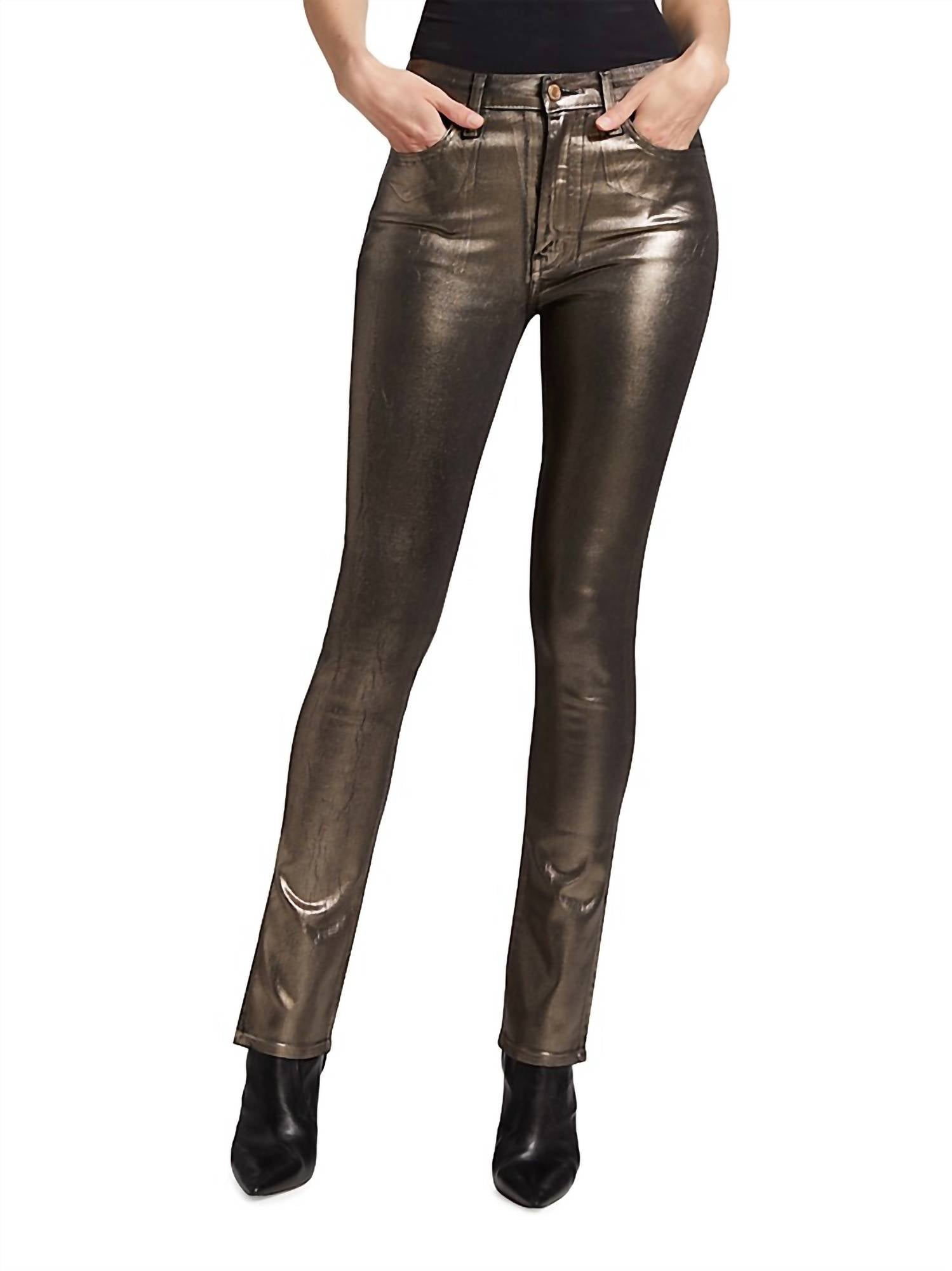 Джинсы Kyle High Rise с металлическим покрытием Derek Lam 10 Crosby, цвет metallic coated
Джинсы Kyle High Rise с металлическим покрытием Derek Lam 10 Crosby, цвет metallic coated