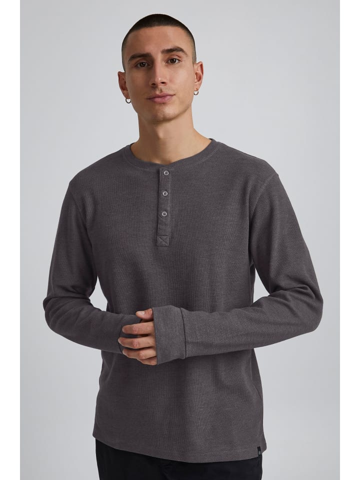 Рубашка с длинным рукавом BLEND, зеленый 
Рубашка с длинным рукавом BLEND, зеленый