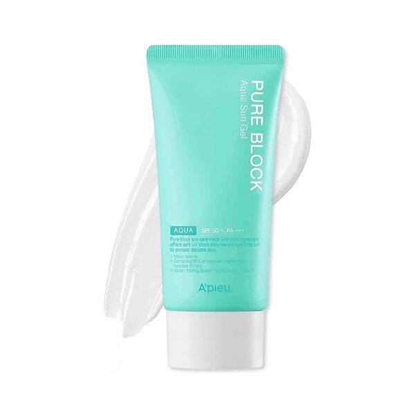 Солнцезащитный гель для лица с spf50+ pa+++, 50 мл A'Pieu Pure block
Солнцезащитный гель для лица с spf50+ pa+++, 50 мл A'Pieu Pure block