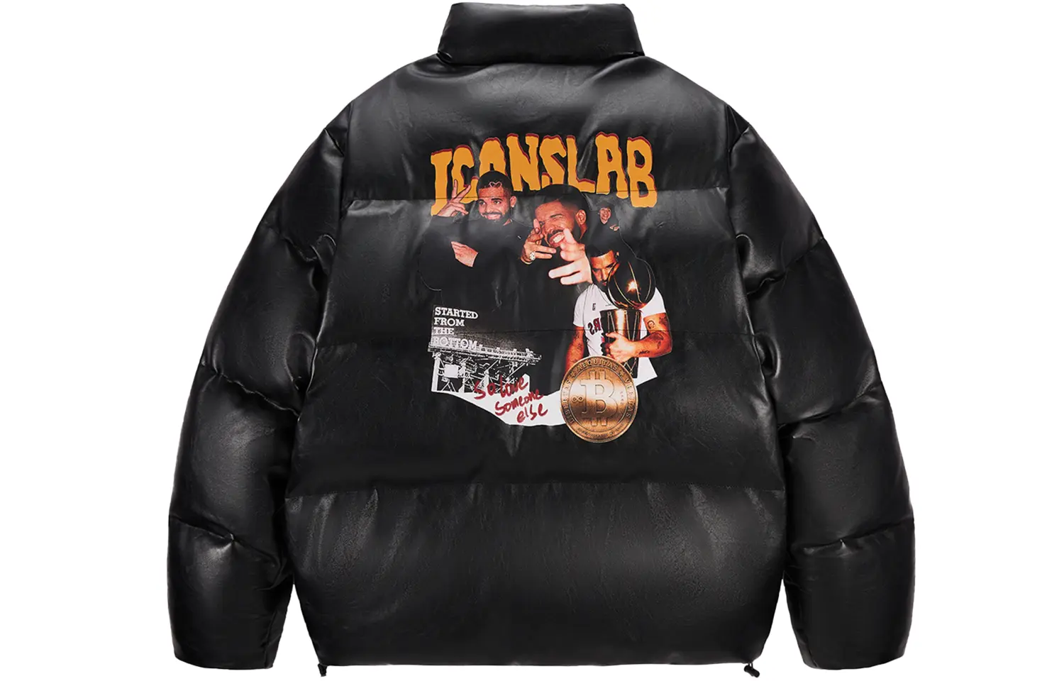 Пуховик Unisex черный ICONS Lab, экрю
Пуховик Unisex черный ICONS Lab, экрю