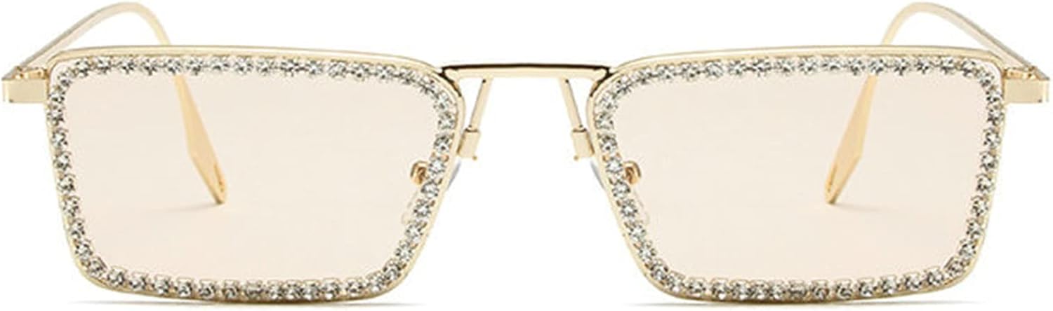 Солнцезащитные очки Willochra прямоугольной формы со стразами, модные женские, маленькая квадратная оправа, бриллиантовые блестки, для вечеринок, хрустальные солнцезащитные очки, Champagne
Солнцезащитные очки Willochra прямоугольной формы со стразами, модные женские, маленькая квадратная оправа, бриллиантовые блестки, для вечеринок, хрустальные солнцезащитные очки, Champagne