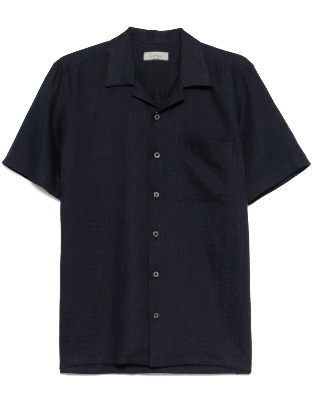 Рубашка из сирсакера Canali, синий
Рубашка из сирсакера Canali, синий