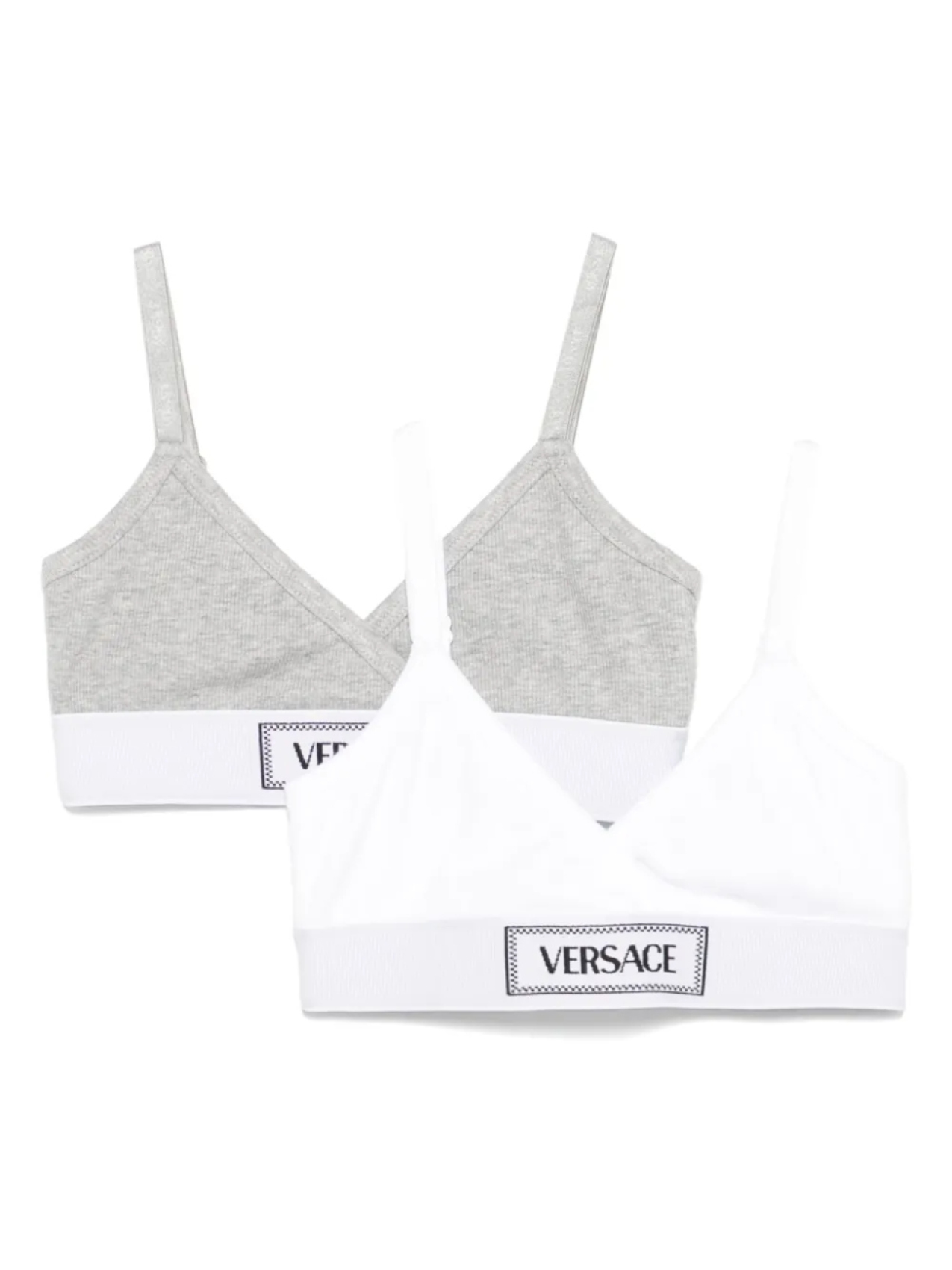 Бюстгальтер в рубчик Versace Kids (упаковка из двух шт.), белый
Бюстгальтер в рубчик Versace Kids (упаковка из двух шт.), белый