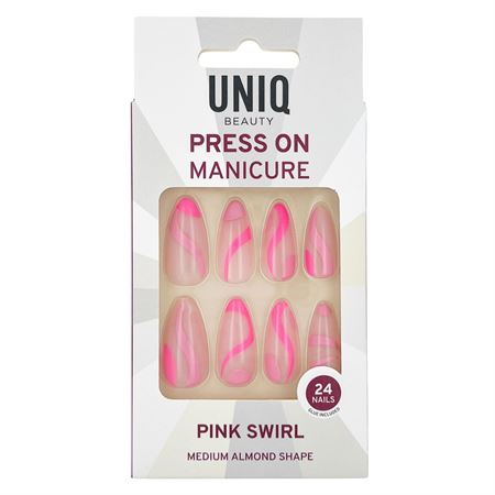 Искусственные ногти pink swirl medium almond Uniq, количество 1шт.
Искусственные ногти pink swirl medium almond Uniq, количество 1шт.